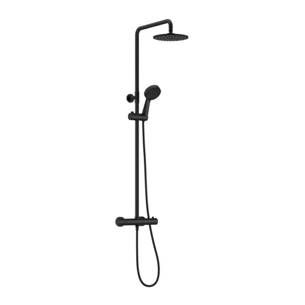 Firm Round Exposed Thermostatic Shower - Image 2