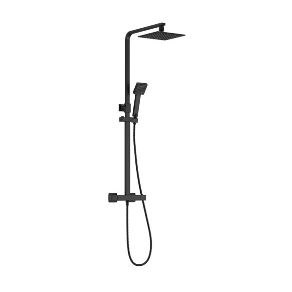 Firm Square Exposed Thermostatic Shower - Image 2