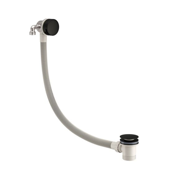 Round Overflow Bath Filler c/w Easy Clean Waste - Image 2