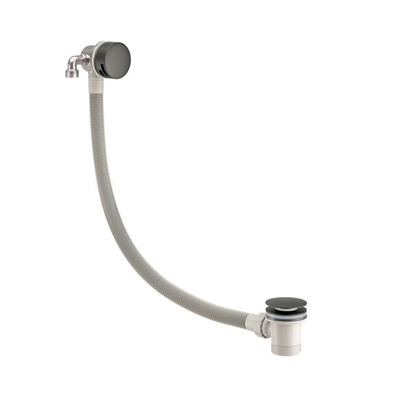 Round Overflow Bath Filler c/w Easy Clean Waste - Image 4