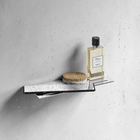 Square Shower Shelf & Wiper - Image 6