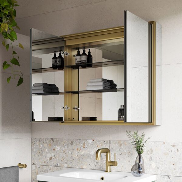 Corey LED Mirror Cabinet - Image 17