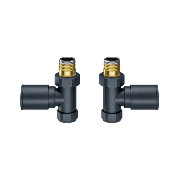 Round Radiator Valves - Straight - Image 3