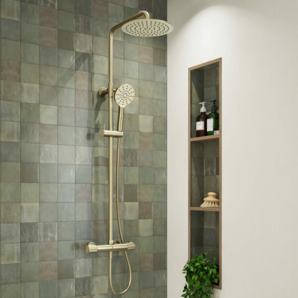 Ryver Exposed Thermostatic Shower - Image 6